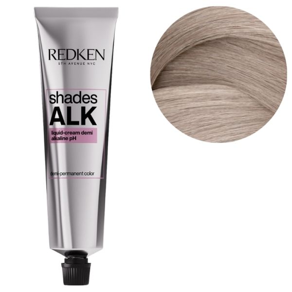 Coloration ton sur ton alcalin sans ammoniaque Shades ALK 9NA Mist Redken 60ml