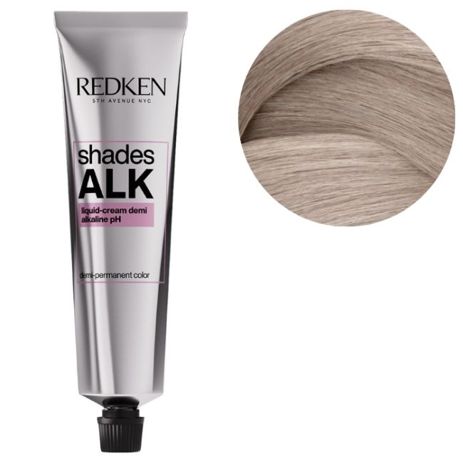 Coloration ton sur ton alcalin sans ammoniaque Shades ALK 9NA Mist Redken 60ml
