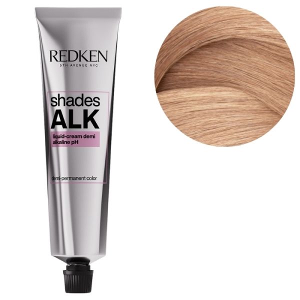 Coloration ton sur ton alcalin sans ammoniaque Shades ALK 10C Orange Zest Redken 60ml