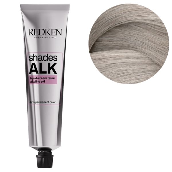 Coloration ton sur ton alcalin sans ammoniaque Shades ALK 10T Platinum Redken 60ml