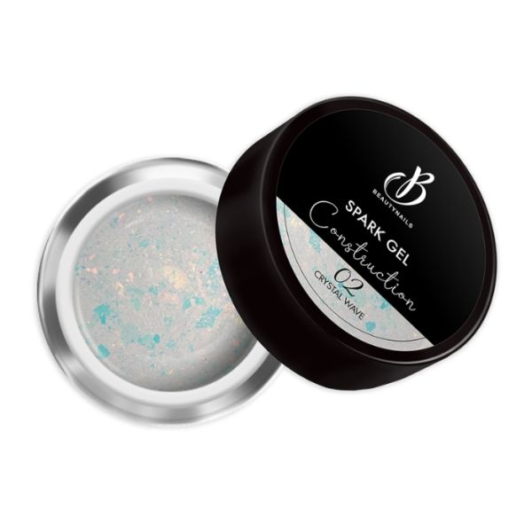 Gel de construction Spark Gel crystal wave BeautyNails 15g 