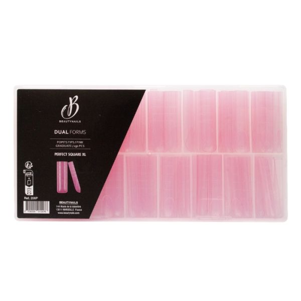 Capsules extension d'ongles Dual Forms Perfect Square BeautyNails