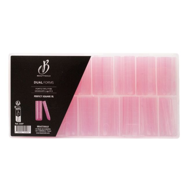 Capsules extension d'ongles Dual Forms Perfect Square BeautyNails
