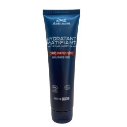Crème hydratante matifiante pour crânes chauves/rasés Hairgum 100ml