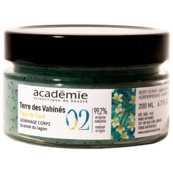 Gommage Terre des Vahinés Granité du Lagon Académie Scientifique de Beauté 200ml