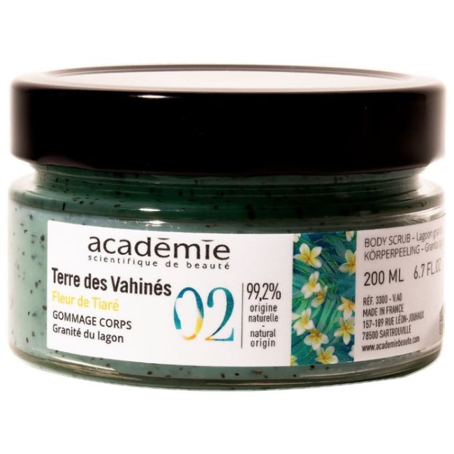 Gommage Terre des Vahinés Granité du Lagon Académie Scientifique de Beauté 200ml