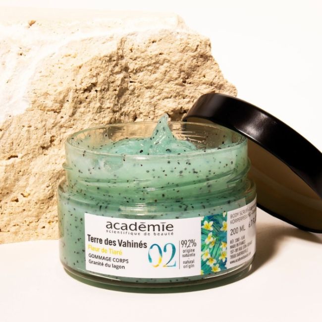 Gommage Terre des Vahinés Granité du Lagon Académie Scientifique de Beauté 200ml