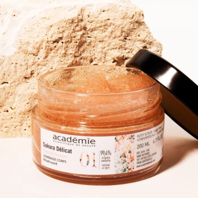 Gommage Sakura Délicat Rituel Sucré Académie Scientifique de Beauté 200ml