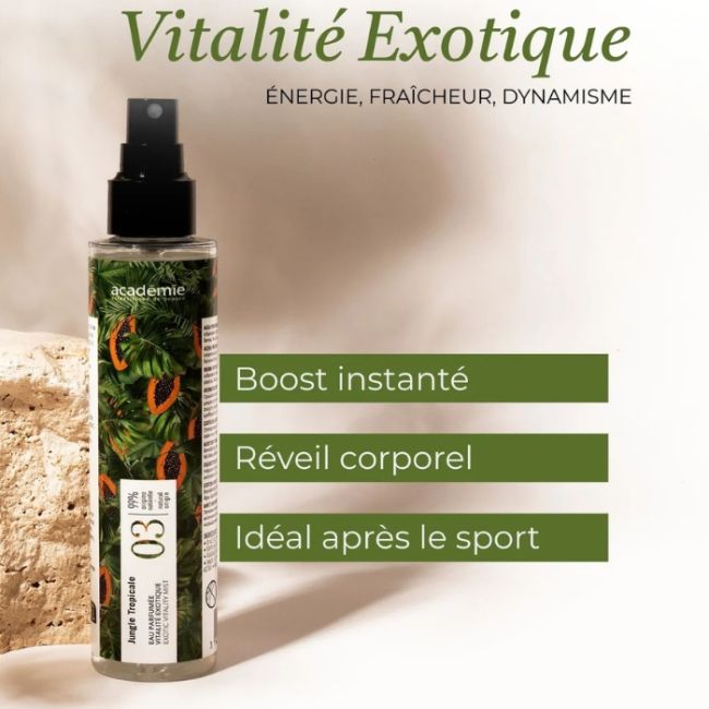 Eau parfumée Jungle Tropical Vitalité Exotique Académie Scientifique de Beauté 150ml
