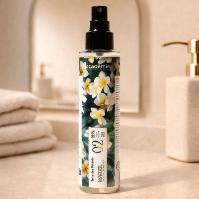Eau parfumée Terre des Vahinés Rêve de Lagon Académie Scientifique de Beauté 150ml