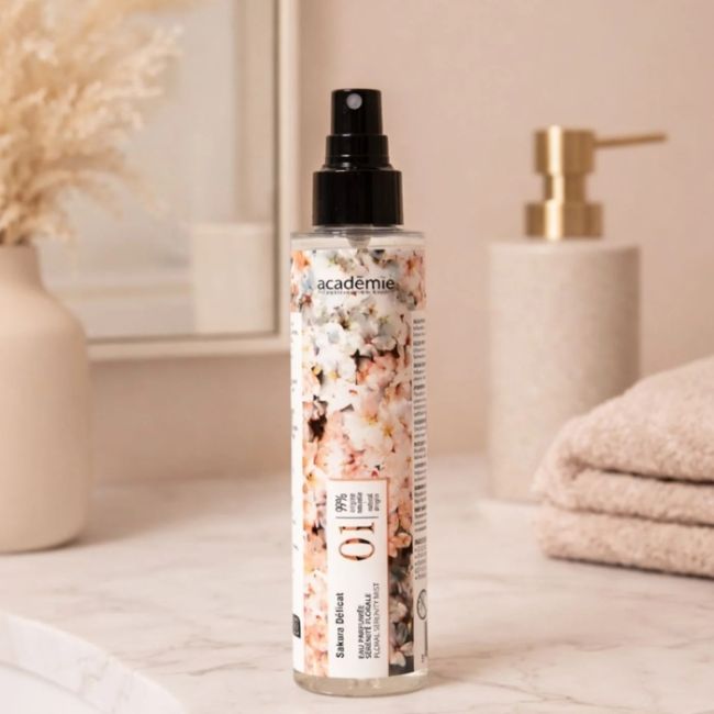 Eau parfumée Sakura Délicat Sérinité Florale Académie Scientifique de Beauté 150ml