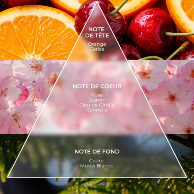Eau parfumée Sakura Délicat Sérinité Florale Académie Scientifique de Beauté 150ml