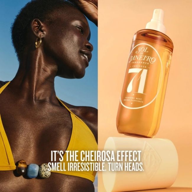 Brume Parfumée pour le Corps et les cheveux Brazilian Crush Cheirosa 71 Sol de Janeiro 90ml