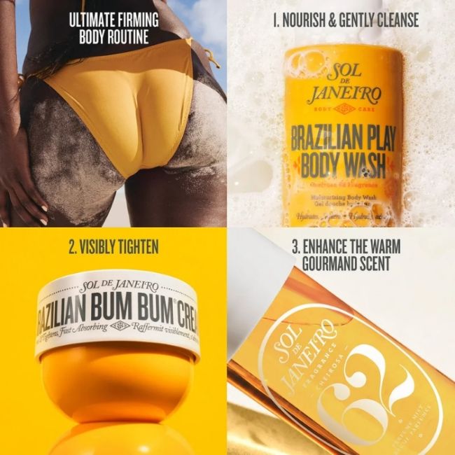Crème Corps Brazilian Bum Bum Cream Sol de Janeiro 75ml