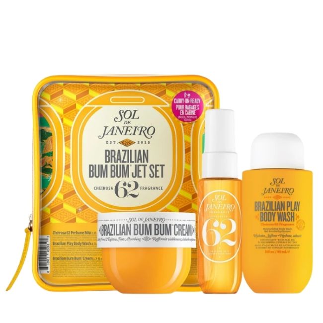 Coffret Soin Corps Bum Bum Jet Set Sol de Janeiro