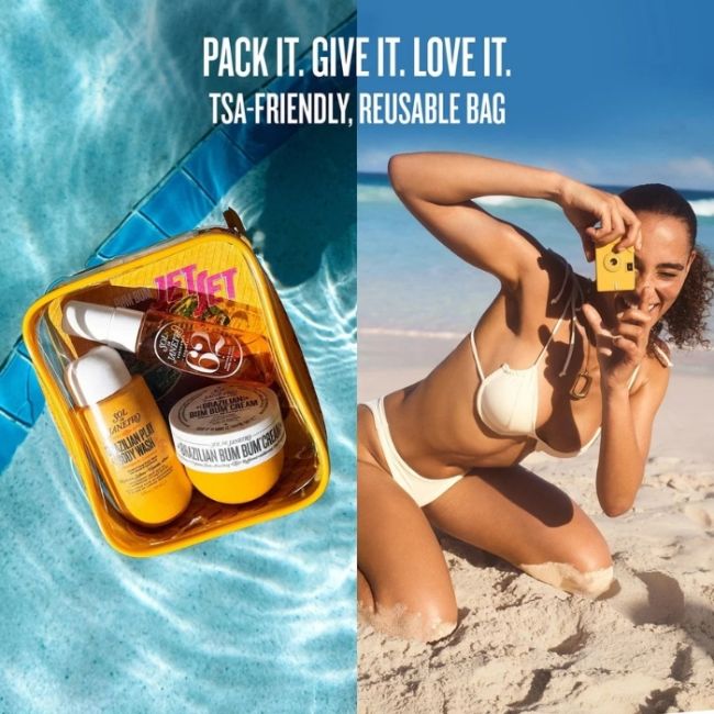 Coffret Soin Corps Bum Bum Jet Set Sol de Janeiro
