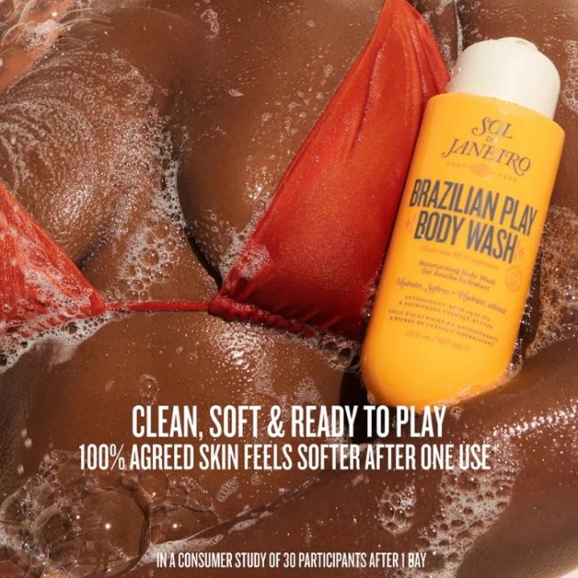 Gel Douche Crème Brazilian Play Shower wash Sol de Janeiro 385ml
