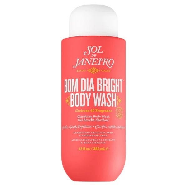 Gel Douche aux AHA BHA Bom Dia Bright Sol de Janeiro 385ml