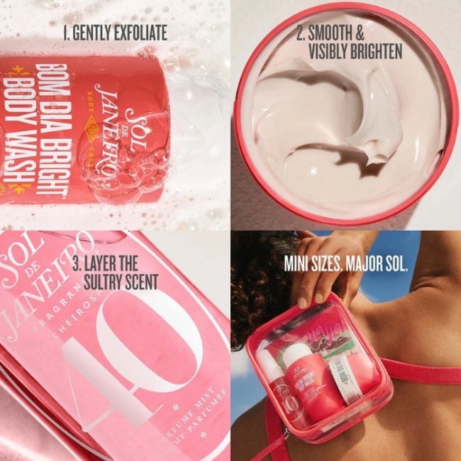 Coffret soins corps Jet Set Cheirosa 40 Sol de Janeiro