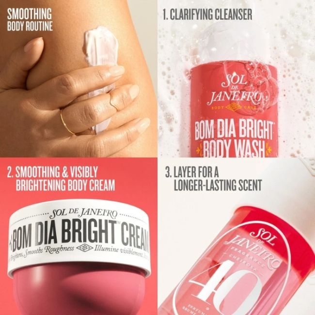 Brume Parfumée pour le Corps et les cheveux Brazilian Crush Cheirosa 40 Sol de Janeiro 90ml