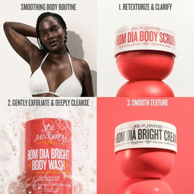 Gommage pour le Corps Bom Dia Body Scrub Sol de Janeiro 220ml