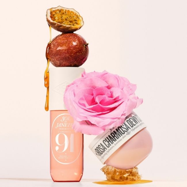 Crème corps sublimatrice Rosa Charmosa Dewy Cream Sol de Janeiro 75ml