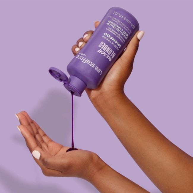 Shampoing Déjaunissant Violet Bleach Blondes Lee Stafford 250ml