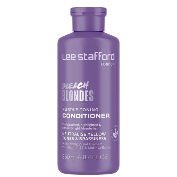 Après-Shampoing Déjaunissant Violet Bleach Blondes Lee Stafford 250ml