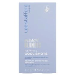 Cure Déjaunissante Shots Blond Glacé Bleach Blondes Lee Stafford 4 x 15ml