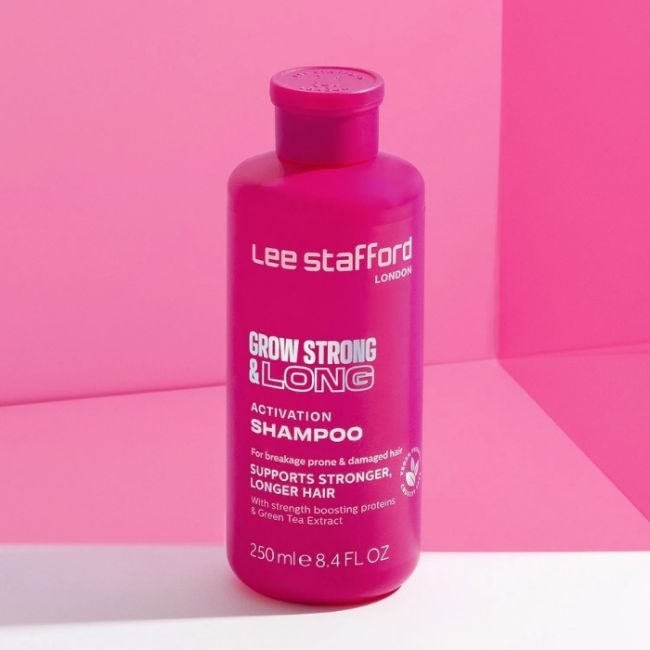 Shampoing Activateur Croissance & Force Grow Long & Strong Lee Stafford 250 ml