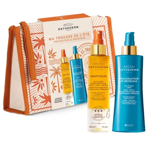 Trousse Adaptasun Viagem em St Tropez Solar e Prolongador de Bronzeado Esthederm