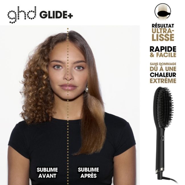 Brosse lissante professionnelle ghd Glide+