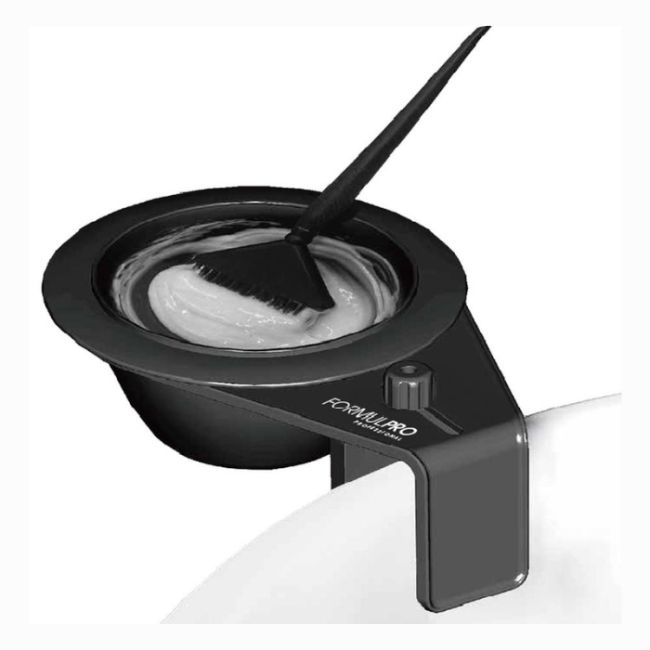 Bol Atix Noir avec support de fixation Shophair