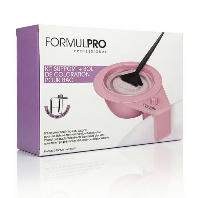 Bol Atix Rose avec support de fixation Shophair