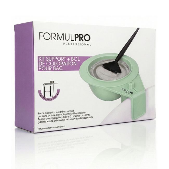 Bol Atix Vert avec support de fixation Shophair