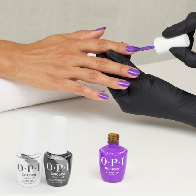 OPI Gel Color Vegan Trip to the Brite Side Glowin' on Vacay 15ml