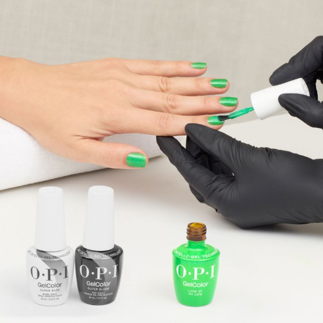 OPI Gel Color Vegan Trip to the Brite Side Lime of My Life 15ml