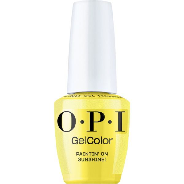 OPI Gel Color Vegan Trip to the Brite Side Paintin' on Sunshine! 15ml