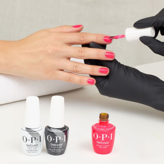 OPI Gel Color Vegan Trip to the Brite Side Bright Where I Belong! 15ml