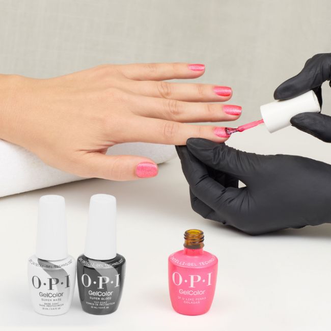 OPI Gel Color Vegan Trip to the Brite Side If U Like Pinka Coladas 15ml