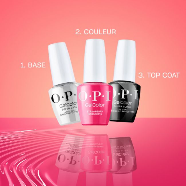 OPI Gel Color Vegan Trip to the Brite Side If U Like Pinka Coladas 15ml