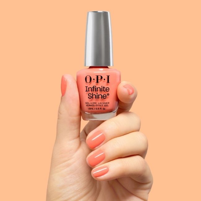 OPI Vernis Infinite Shine Vegan Trip to the Brite Side You're One in a Melon 15ml
