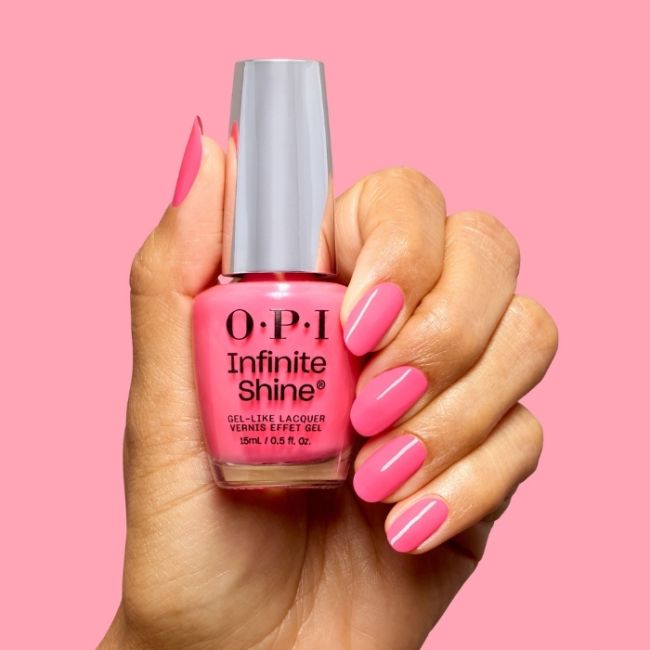 OPI Vernis Infinite Shine Vegan Trip to the Brite Side Lei Out in the Sun 15ml