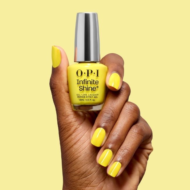 OPI Vernis Infinite Shine Vegan Trip to the Brite Side Sunkissed and Tell 15ml