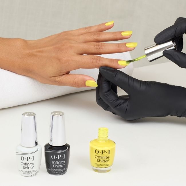 OPI Vernis Infinite Shine Vegan Trip to the Brite Side Limon-yello! 15ml