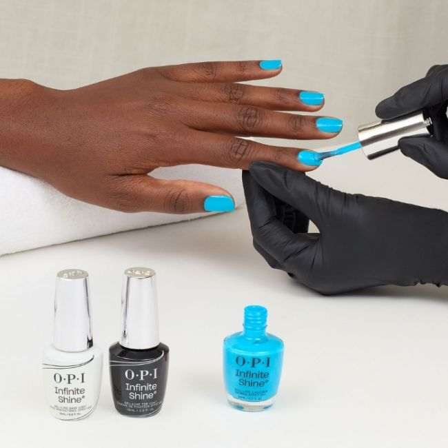 OPI Vernis Infinite Shine Vegan Trip to the Brite Side Beach Party Teal Dawn 15ml