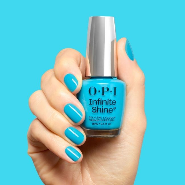 OPI Vernis Infinite Shine Vegan Trip to the Brite Side Beach Party Teal Dawn 15ml