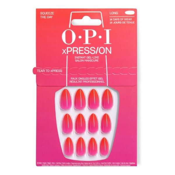OPI Faux-ongles xPRESS/ON Trip to the Brite Side Squeeze the Day
