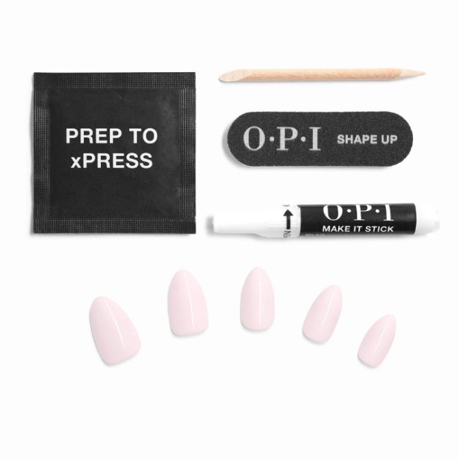 OPI Faux-ongles xPRESS/ON Trip to the Brite Side Strawberry Milkshake