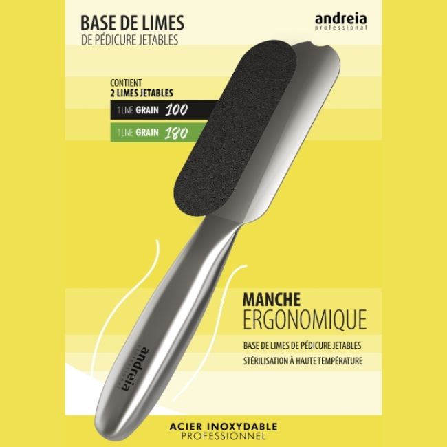 ANDREIA lime grain 180 refill for foot file x10